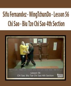Sifu Fernandez – WingTchunDo – Lesson 56 – Chi Sao – Biu Tze Chi Sao 4th Section | Available Now !
