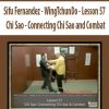 Sifu Fernandez – WingTchunDo – Lesson 57 – Chi Sao – Connecting Chi Sao and Combat | Available Now !