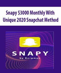 Snapy $3000 Monthly With Unique 2020 Snapchat Method | Available Now !