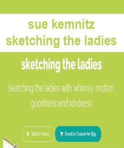 sue kemnitz – sketching the ladies | Available Now !