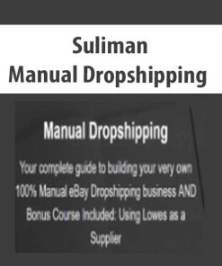 Suliman – Manual Dropshipping | Available Now !