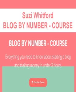 Suzi Whitford – BLOG BY NUMBER – COURSE | Available Now !