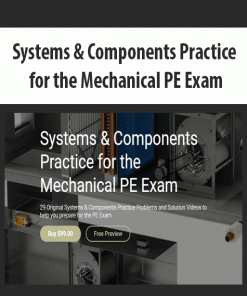 Systems & Components Practice for the Mechanical PE Exam | Available Now !