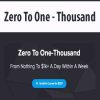 Zero To One -Thousand | Available Now !