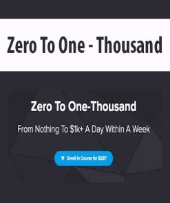 Zero To One -Thousand | Available Now !