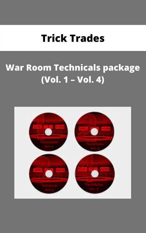 War Room Technicals package Vol. 1 – Vol. 4 – Trick Trades