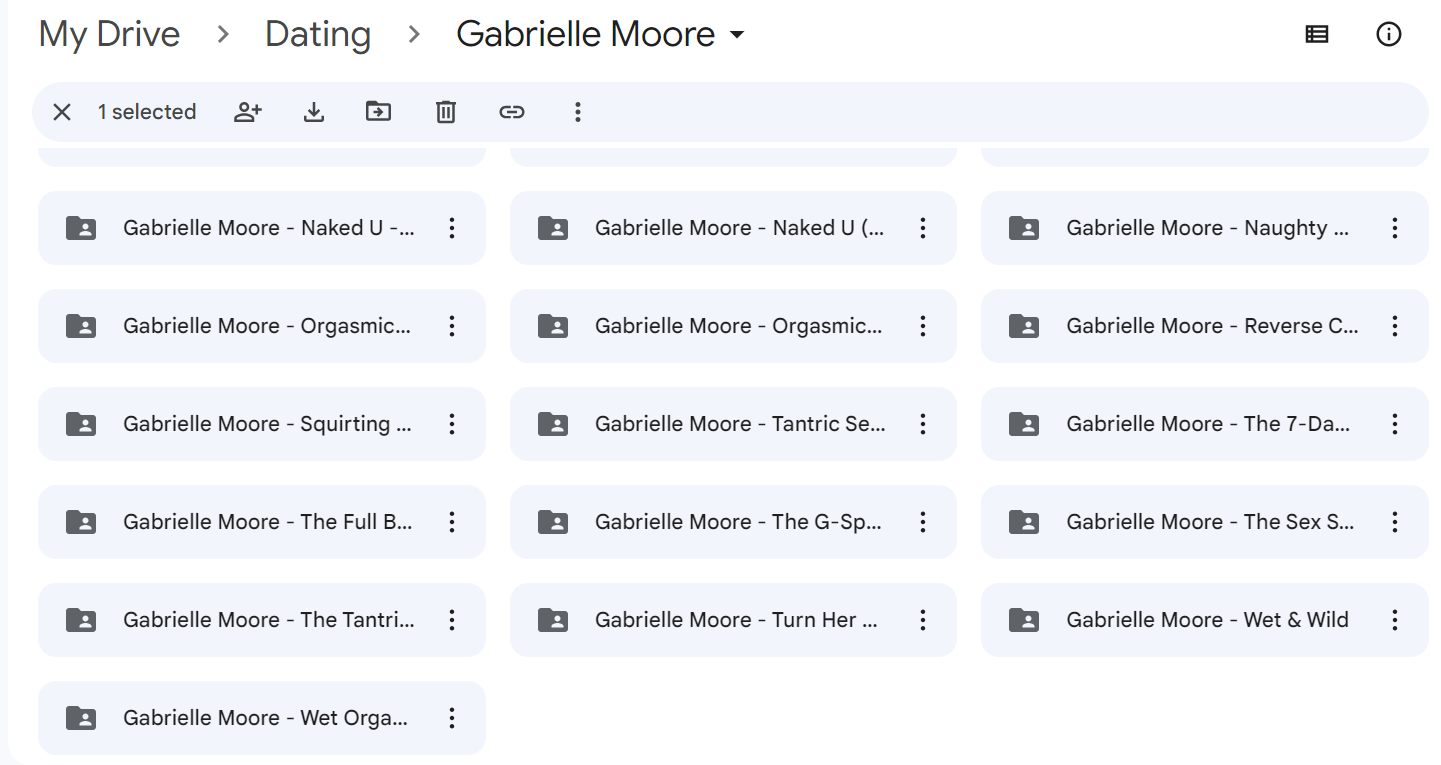 28 Gabrielle Moore Courses